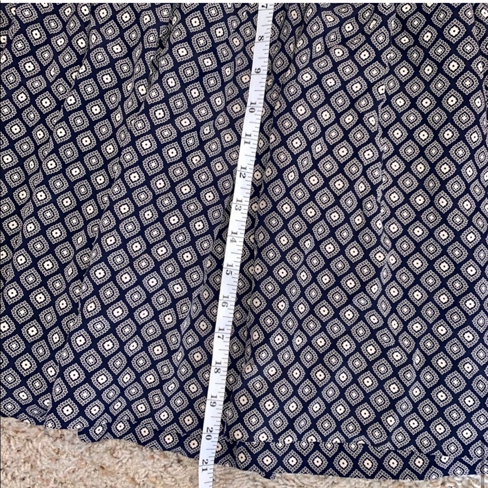 Burberry | Vintage Pleated Blue Retro Skirt - Picture 5 of 5